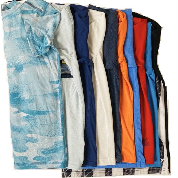 MIXED LOT of 10-Old Navy M (8) Short Sleeve T-Shirts Basketball Shirt Athletic - Picture 1 of 14